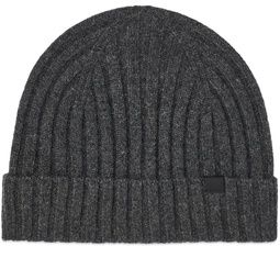 SOPHNET. Cashmere Knitted Beanie Charcoal Grey