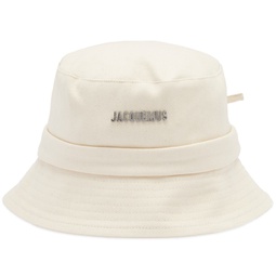 Jacquemus Le Bob Gadjo Bucket Hat Off White