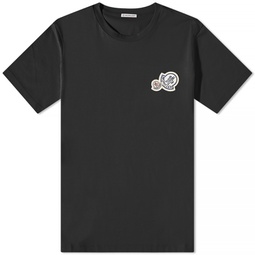 Moncler Double Badge T-Shirt Black