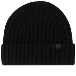 SOPHNET. Cashmere Knitted Beanie Black