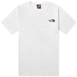 The North Face Collage T-Shirt Tnf White & Boysenberry