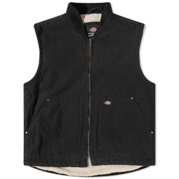 Dickies Duck Canvas Vest Stonewashed Black