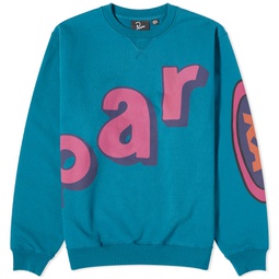 By Parra Loudness Crew Sweat Coral