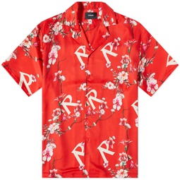 Represent Floral Vacation Shirt Burnt Red