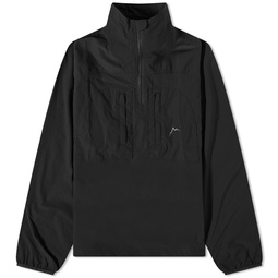 CAYL Stretch Nylon Half Zip Jacket Black