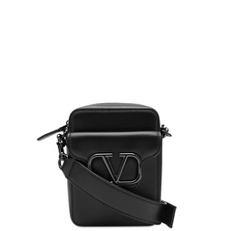 Valentino V Logo Cross Body Bag Black