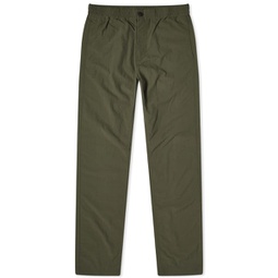 Maison Kitsune Casual Straight Leg Pants Military Green