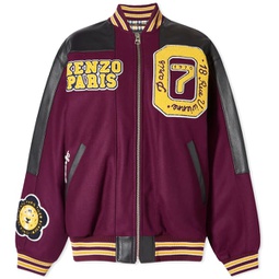 Kenzo Tiger Academy Varsity Jacket Prune