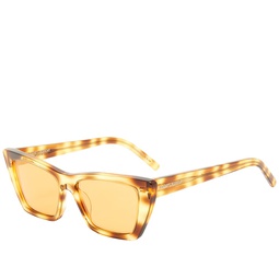 Saint Laurent SL 276 Sunglasses Yellow Havana