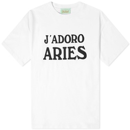 Aries JAdoro Aries SS T-Shirt White