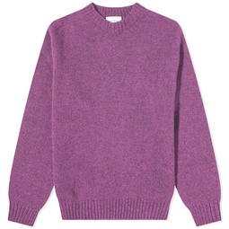 Country Of Origin Supersoft Seamless Crew Knit Parma Purple