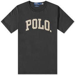END. x Polo Ralph Lauren Baroque Polo Logo T-Shirt Black Raven