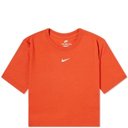 Nike Essentials Slim Crop T-Shirt Mantra Orange