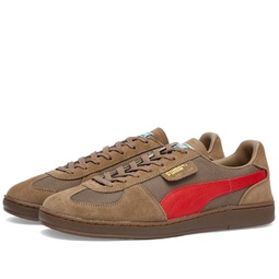 Puma Super Team OG Totally Taupe & For All Time Red