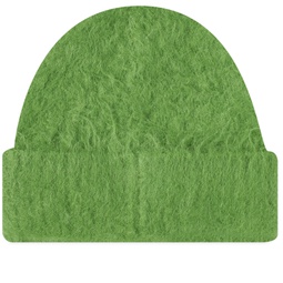 Acne Studios Kameo Solid Brushed Beanie Pear Green