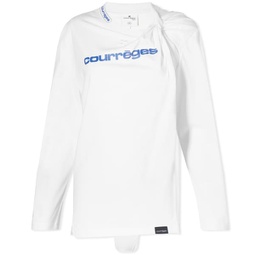Courreges Single Jersey Twist Shell Body White