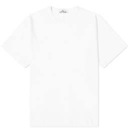 Stone Island Embroidered Logo T-Shirt White