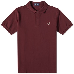 Fred Perry Plain Polo Oxblood