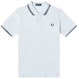 Fred Perry Twin Tipped Polo Light Ice