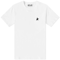 Golden Goose Star T-Shirt Optic White & Dark Blue