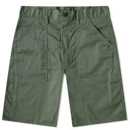 Stan Ray Fatigue Shorts Olive Sateen