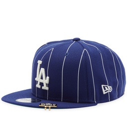New Era LA Dodgers 9Fifty Adjustable Cap Pinstripe