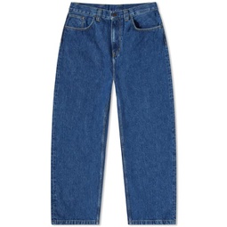 Carhartt WIP Brandon Loose Straight Jeans Blue Stone Washed