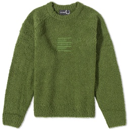 Fred Perry x Raf Simons Fluffy Crew Knit Chive