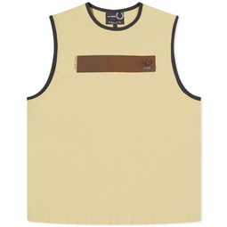 Fred Perry x Raf Simons Printed Vest Dirty Lime