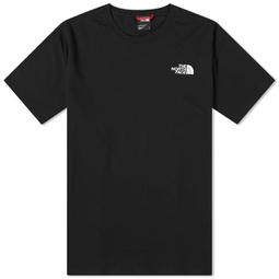 The North Face Vertical T-Shirt Tnf Black & Tnf White