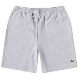 Lacoste Classic Sweat Shorts Silver Marl