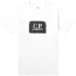 C.P. Company Label Logo T-Shirt Gauze White