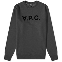 A.P.C. VPC Logo Crew Sweat Black & Black
