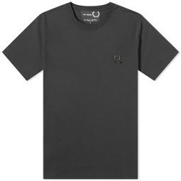 Fred Perry x Raf Simons Enamel Pin T-Shirt Black