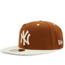 New Era New York Yankees Trail Mix 59Fifty Cap Orange