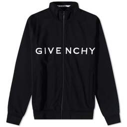 Givenchy Logo Track Top Black
