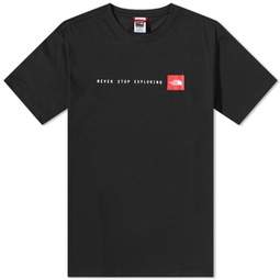 The North Face Never Stop Exploring T-Shirt Black