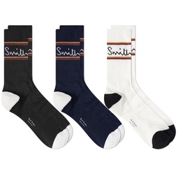 Paul Smith Sport Sock - 3 Pack Multi