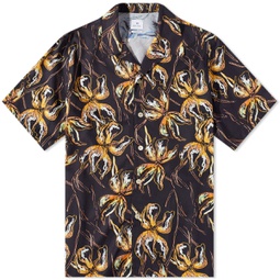 Paul Smith Floral Vacation Shirt Black