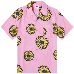Obey Daisy Blossoms Vacation Shirt Wild Rose Multi