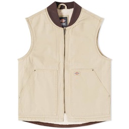 Dickies Duck Canvas Vest Stone Washed Desert Sand