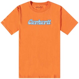 Carhartt WIP Liquid Script T-Shirt Kumquat
