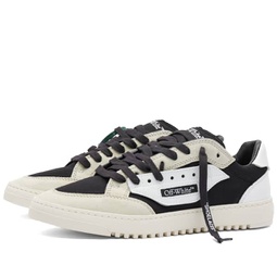 Off-White 5.0 Off Court Suede/Canvas Sneakers White
