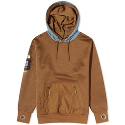 The North Face x Undercover Soukuu Dot Knit Double Hoodie Sepia Brown & Concrete Grey