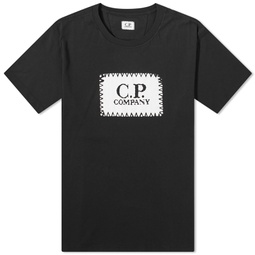 C.P. Company Label Logo T-Shirt Black