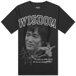 Awake NY Bruce Lee T-Shirt Washed Black