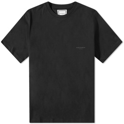 Wooyoungmi Back Patch Logo T-Shirt Black