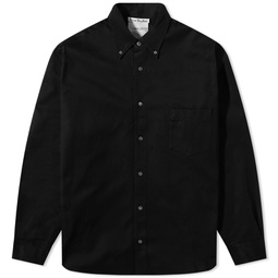 Acne Studios Odrox Cotton Twill Overshirt Black