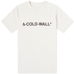 A-COLD-WALL* Logo T-Shirt Bone