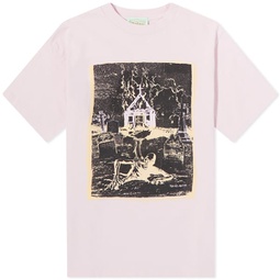 Aries Vintage Surf Satan T-Shirt Lilac